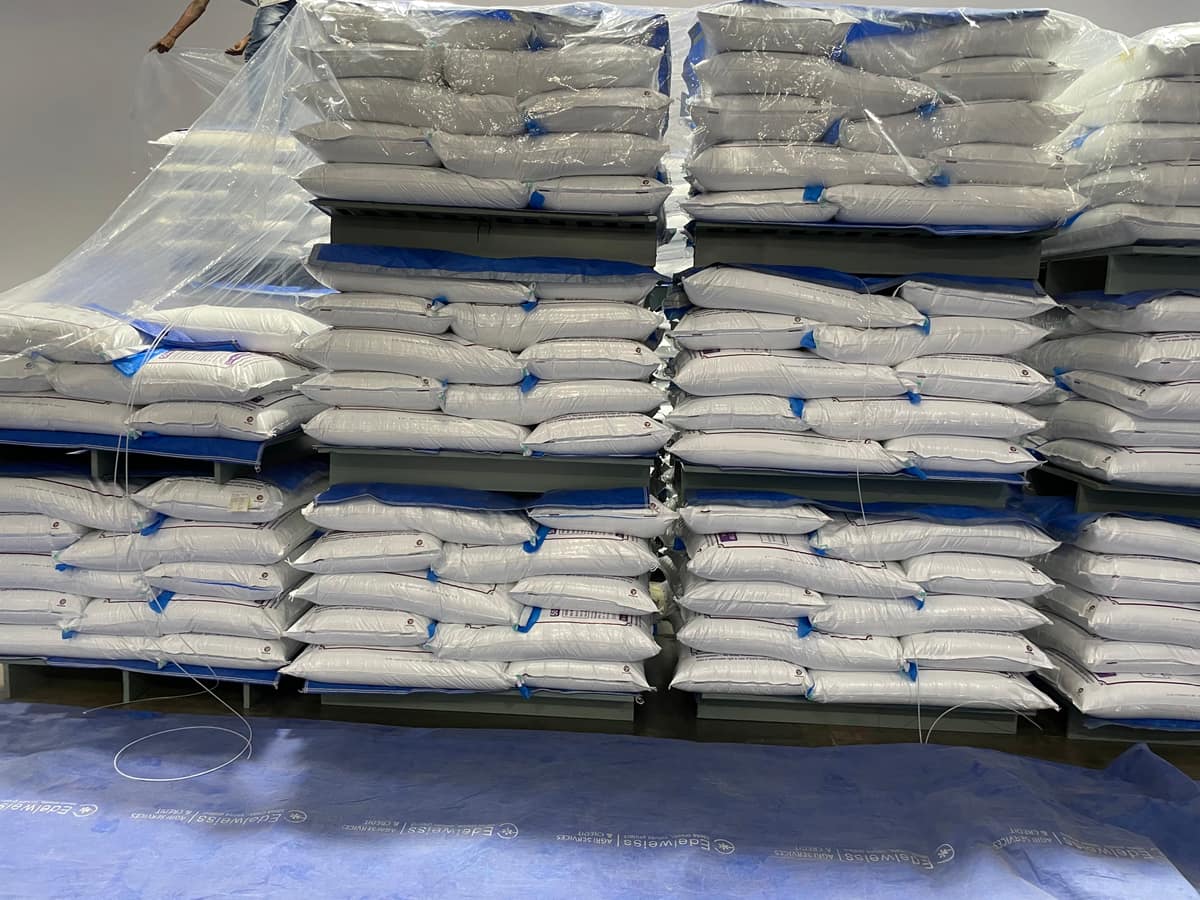 Methyl bromide fumigation