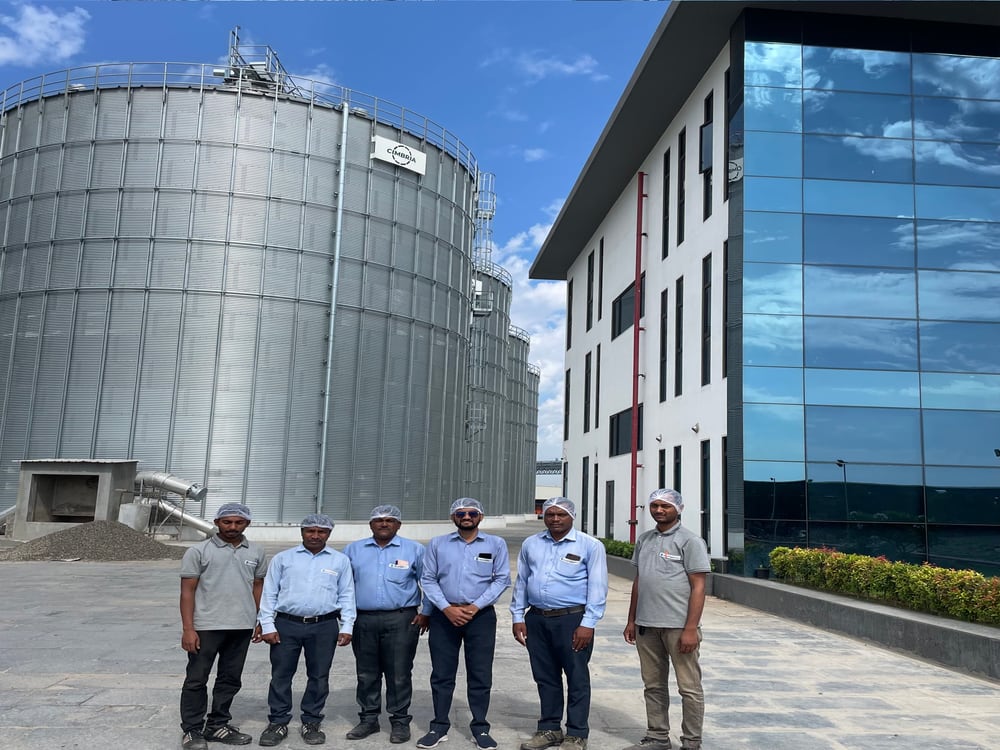 Silo fumigation project